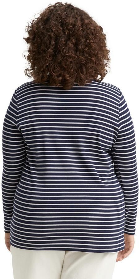 TOM TAILOR MY TRUE ME Shirt met lange mouwen met streepdessin - Foto 5