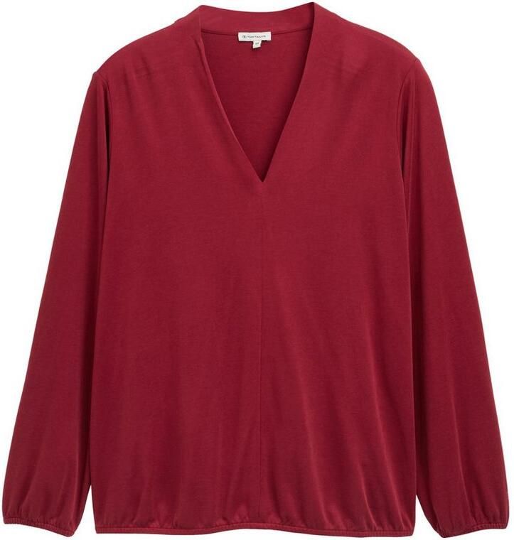 TOM TAILOR MY TRUE ME Shirt met lange mouwen met v-hals - Foto 2