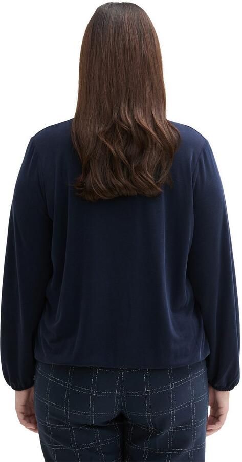 TOM TAILOR MY TRUE ME Shirt met lange mouwen met v-hals - Foto 3