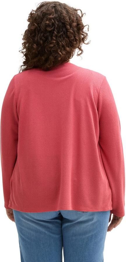 TOM TAILOR MY TRUE ME Shirt met lange mouwen voor open - Foto 4