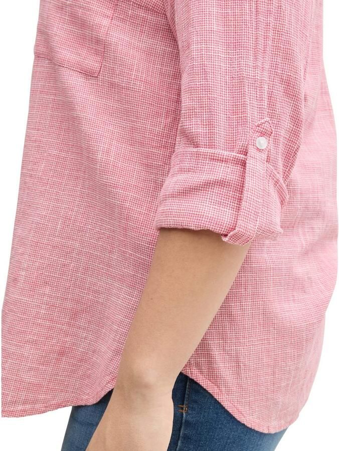 TOM TAILOR MY TRUE ME Shirtblouse met opgestikte borstzakken - Foto 2