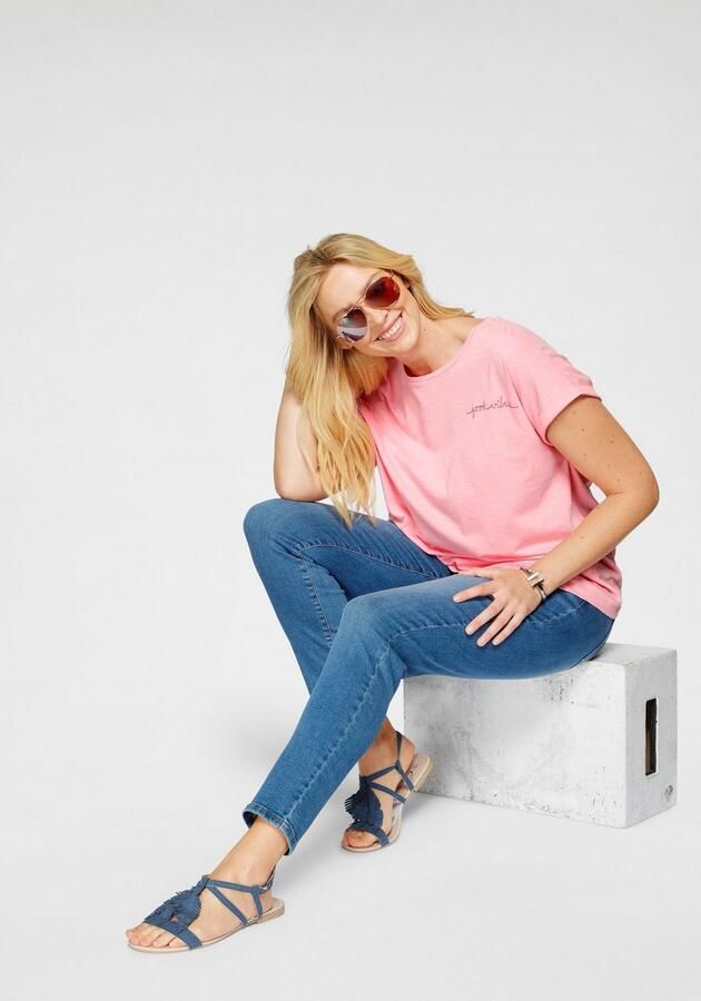 TOM TAILOR MY TRUE ME Skinny fit jeans in een klassiek 5-pocketsmodel - Foto 4