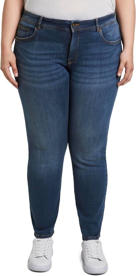 Tom Tailor My True Me slim fit jeans mid stone blue - Foto 8