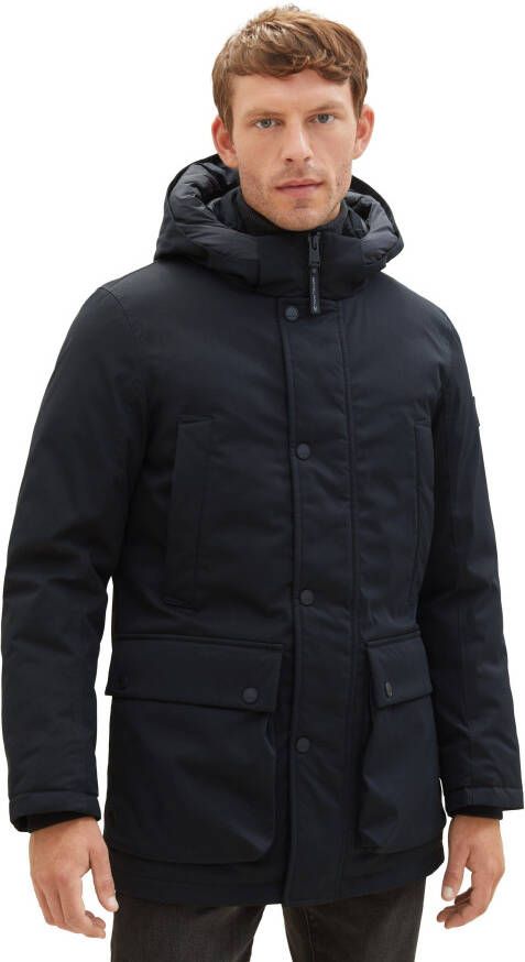 Tom Tailor Winterjack met capuchon model 'artic'