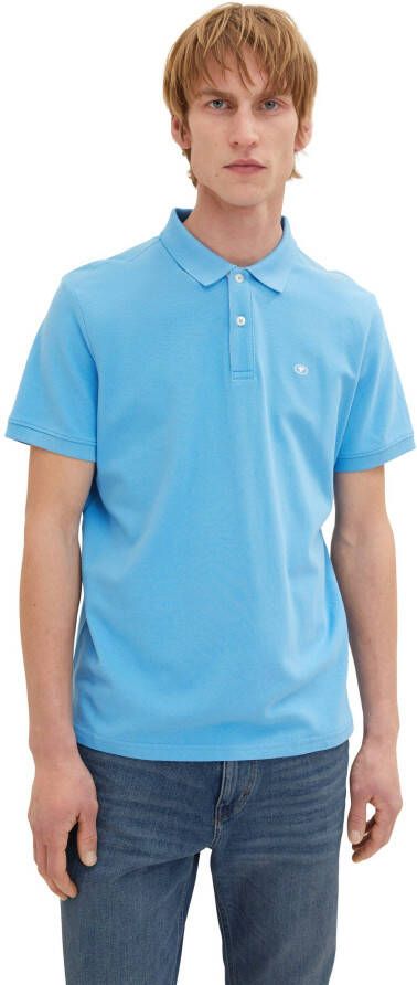 Tom Tailor Poloshirt Herren Poloshirt met geborduurd logo