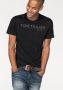 Tom Tailor Shirt met ronde hals met logoprint - Thumbnail 1