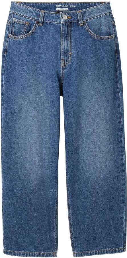 Tom Tailor 5-pocket jeans Baggy jeans met uitlopende pijp