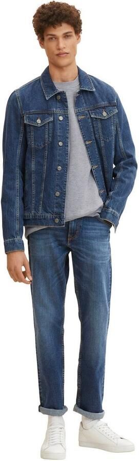 Tom Tailor 5-pocket jeans Marvin met kleine logoprint - Foto 3