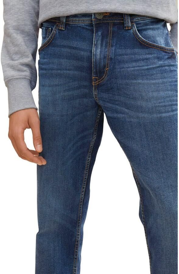 Tom Tailor 5-pocket jeans Marvin met kleine logoprint
