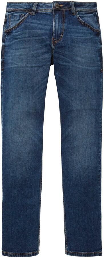 Tom Tailor 5-pocket jeans Marvin met kleine logoprint - Foto 2
