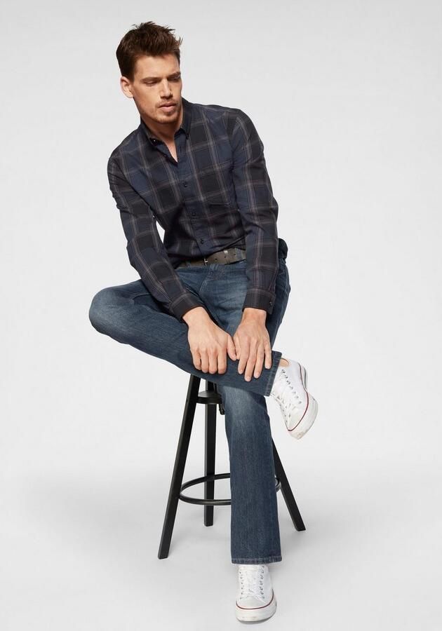 Tom Tailor straight fit jeans Marvin mid stone wash denim - Foto 8