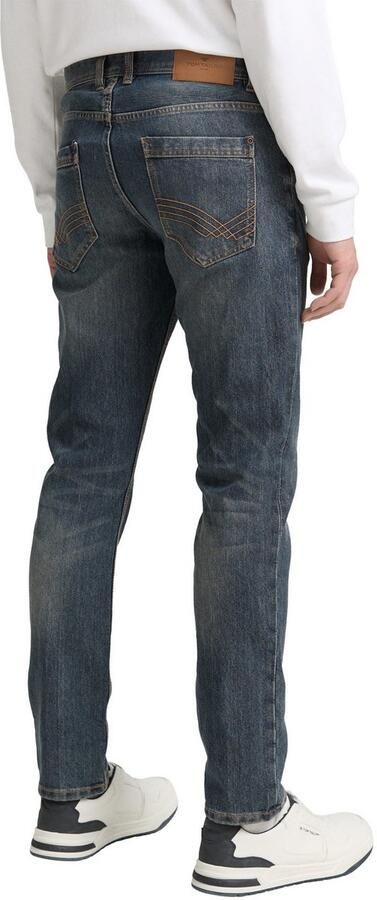 Tom Tailor 5-pocket jeans Marvin met kleine logoprint - Foto 4