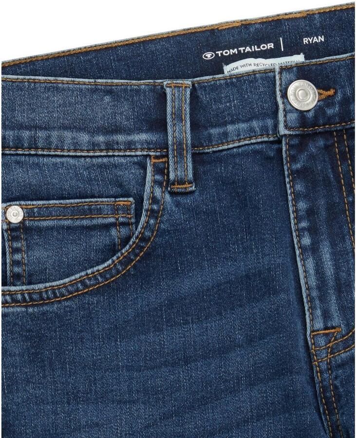 Tom Tailor 5-pocket jeans met stretch en slim fit pasvorm