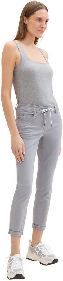 Tom Tailor 7 8 broek met strikband aan de boord - Foto 6