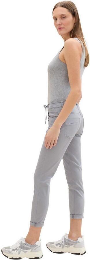 Tom Tailor 7 8 broek met strikband aan de boord - Foto 3