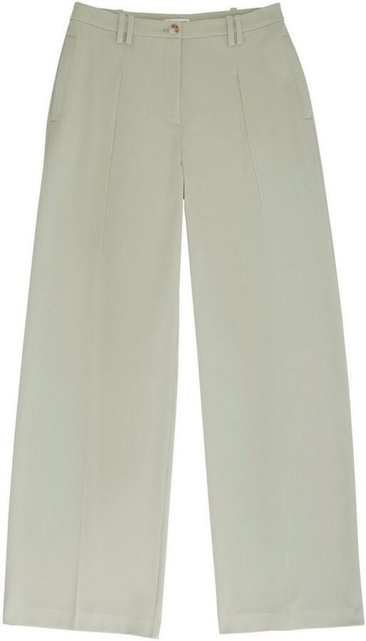 Tom Tailor Bandplooibroek Lea Wide Leg met wijde pijpen - Foto 2