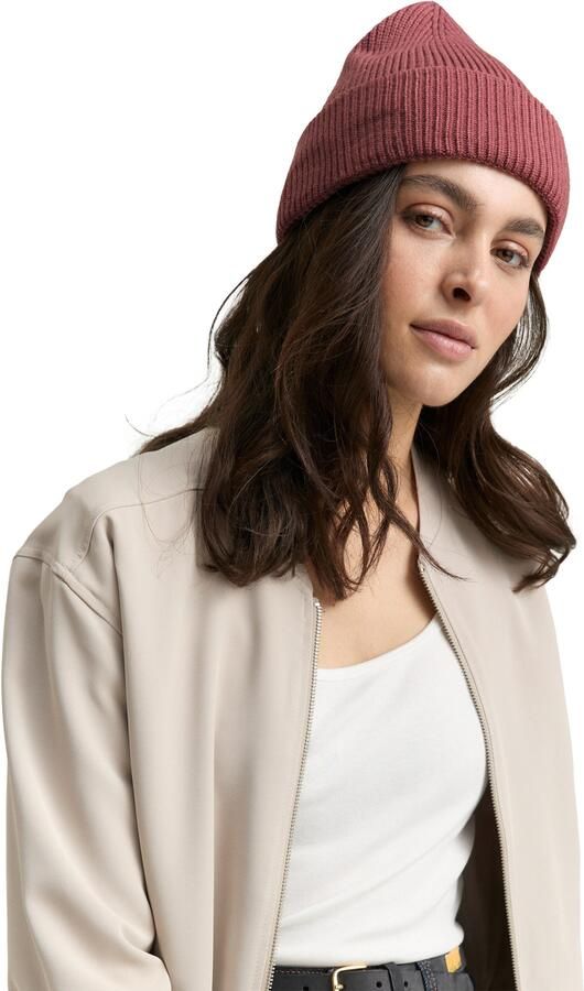 Tom Tailor Beanie met ribstructuur - Foto 3