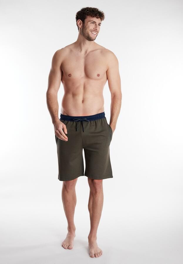 Tom Tailor Bermuda Dallas Trekkoord zijzakken comfortabel ade d los katoenmix - Foto 7