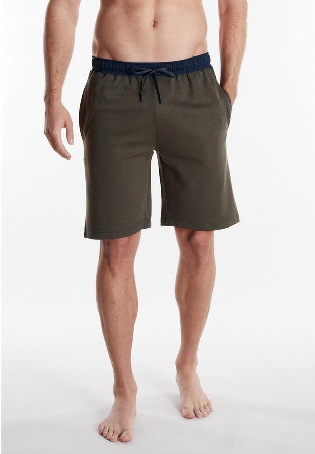 Tom Tailor Bermuda Dallas Trekkoord zijzakken comfortabel ade d los katoenmix - Foto 4