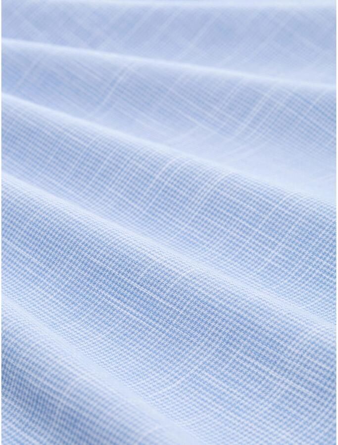 Tom Tailor Blouse met korte mouwen in tuniek-stijl geruit