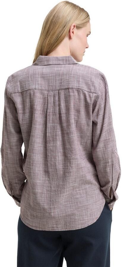 Tom Tailor Blouse met lange mouwen met borstzakken - Foto 5