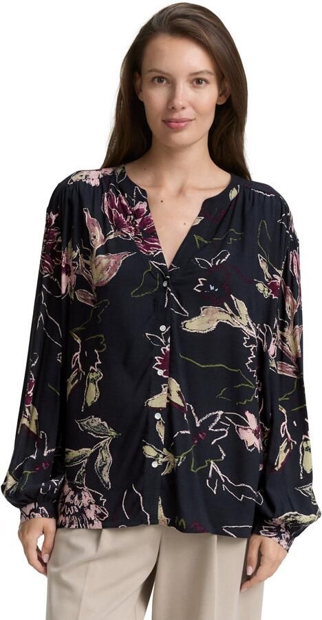 Tom Tailor Blouse met lange mouwen met print all-over - Foto 6
