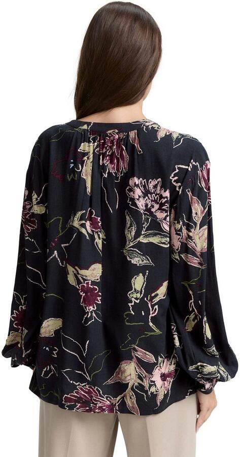 Tom Tailor Blouse met lange mouwen met print all-over - Foto 5
