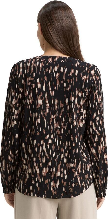 Tom Tailor Blouse met lange mouwen met print all-over - Foto 5