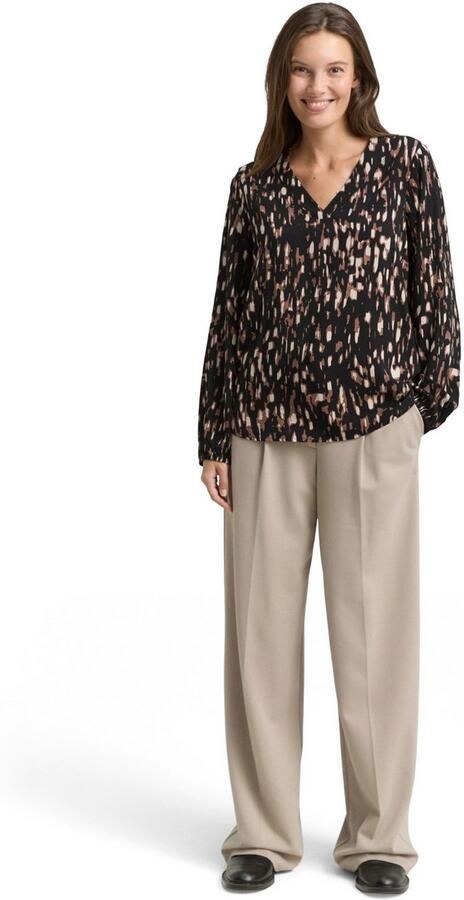 Tom Tailor Blouse met lange mouwen met print all-over - Foto 4