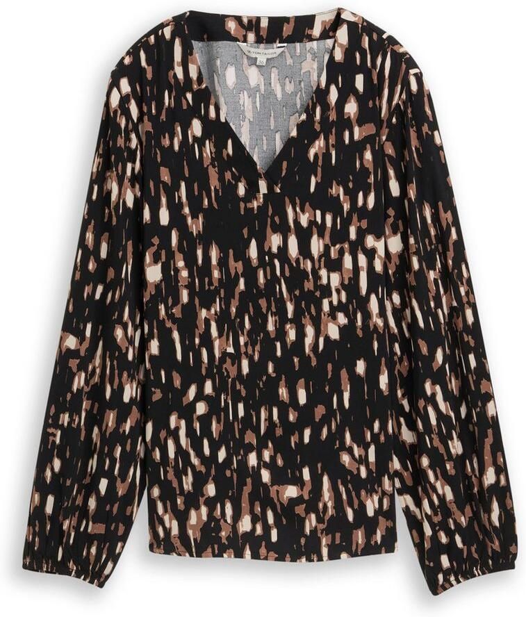 Tom Tailor Blouse met lange mouwen met print all-over
