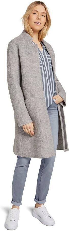 Tom Tailor Blouse zonder sluiting met verborgen knoopsluiting - Foto 5