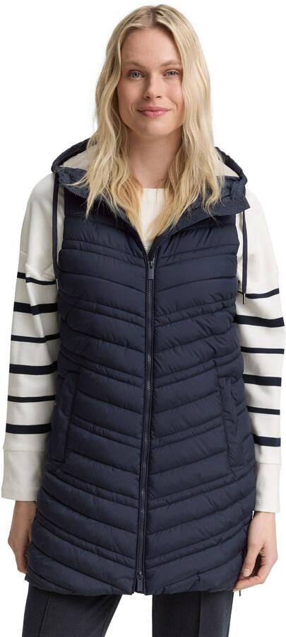 Tom Tailor Bodywarmer met een capuchon - Foto 6