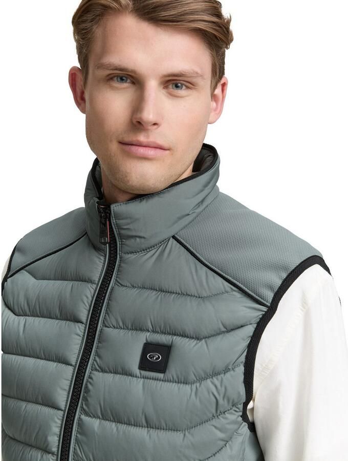 Tom Tailor Bodywarmer met geborduurd logo - Foto 2
