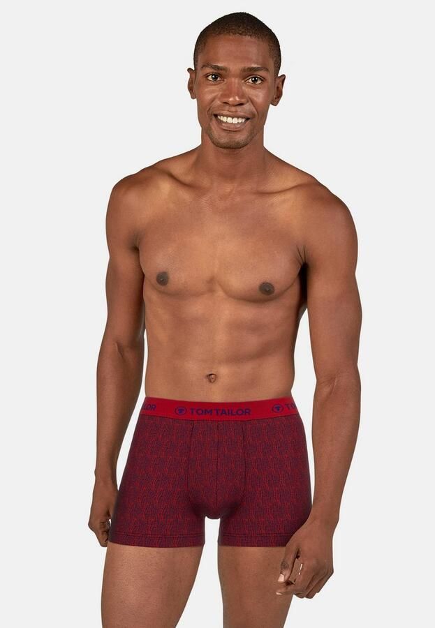 Tom Tailor Boxershort Buffer zacht comfortabel smal elastisch logoband katoenmix (Set van 3) - Foto 2