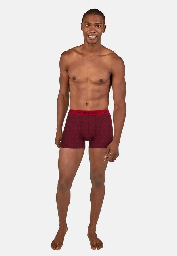 Tom Tailor Boxershort Buffer zacht comfortabel smal elastisch logoband katoenmix (Set van 3) - Foto 3