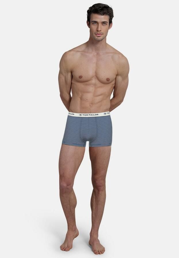 Tom Tailor Boxershort Buffer zacht comfortabel smal elastisch logoband katoenmix (Set van 3) - Foto 4