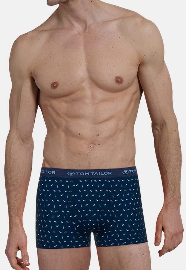 Tom Tailor Boxershort Buffer zacht comfortabel smal elastisch logoband katoenmix (Set van 3) - Foto 2