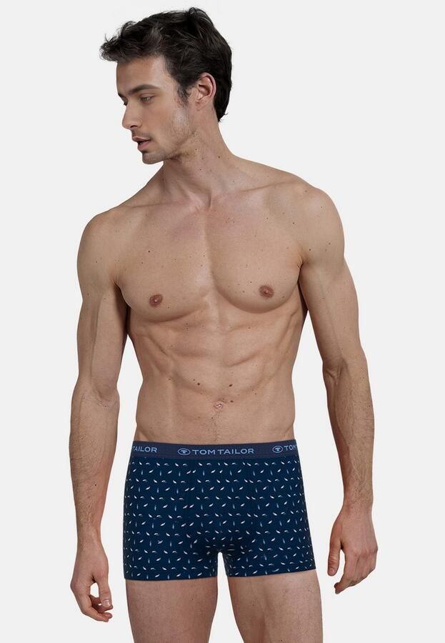 Tom Tailor Boxershort Buffer zacht comfortabel smal elastisch logoband katoenmix (Set van 3) - Foto 3