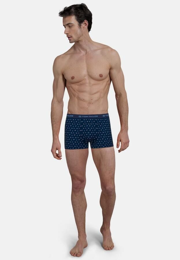 Tom Tailor Boxershort Buffer zacht comfortabel smal elastisch logoband katoenmix (Set van 3) - Foto 4