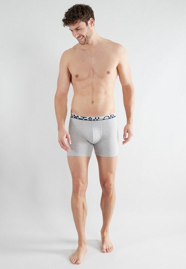 Tom Tailor Boxershort KENTUCKY comfortabel nauw elastisch katoenmix logoband (Set van 2) - Foto 4