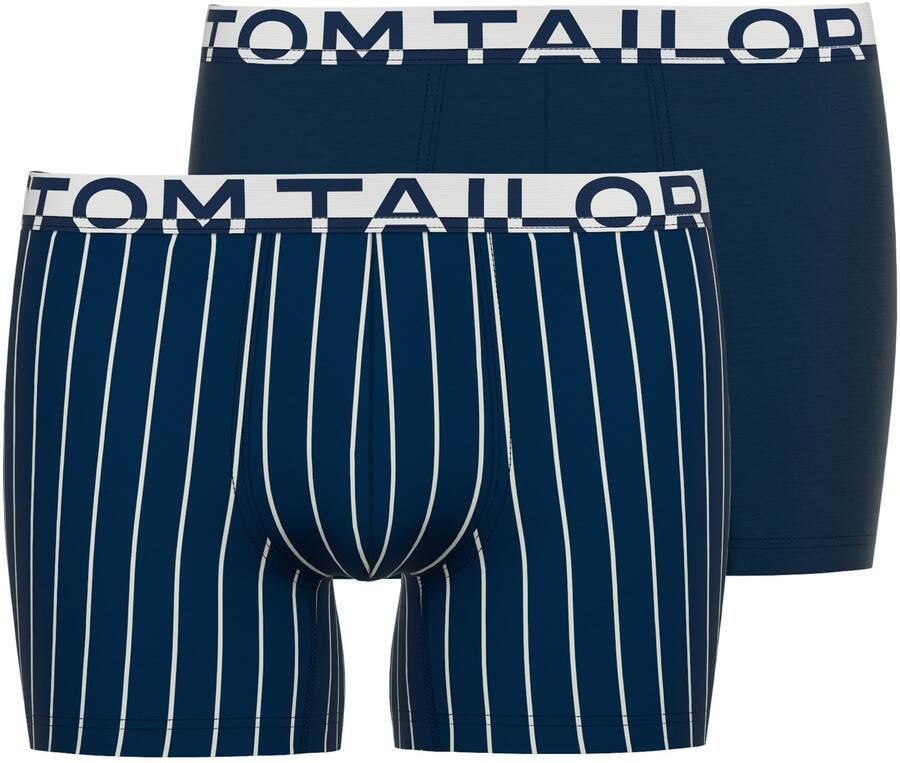 Tom Tailor Boxershort KENTUCKY zacht comfortabel smal elastisch ade d logoband katoenmix (Set van 2) - Foto 5