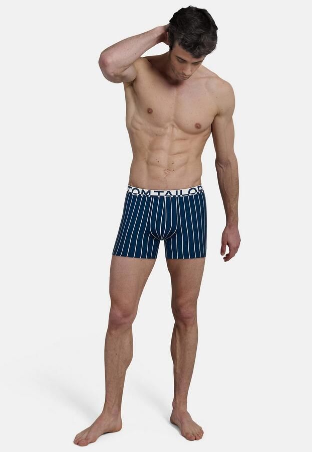 Tom Tailor Boxershort KENTUCKY zacht comfortabel smal elastisch ade d logoband katoenmix (Set van 2) - Foto 3