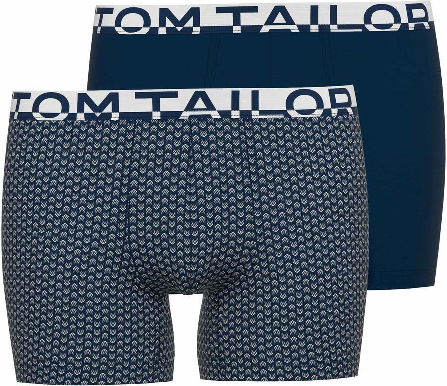 Tom Tailor Boxershort KENTUCKY zacht comfortabel smal elastisch logoband katoenmix (Set van 2) - Foto 4