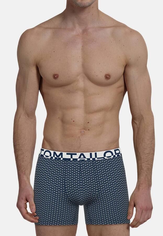 Tom Tailor Boxershort KENTUCKY zacht comfortabel smal elastisch logoband katoenmix (Set van 2) - Foto 3