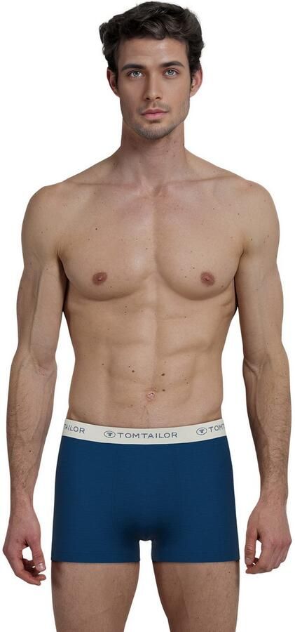 Tom Tailor Boxershort Longford zacht comfortabel smal elastisch logoband katoenmix (Set van 2) - Foto 4