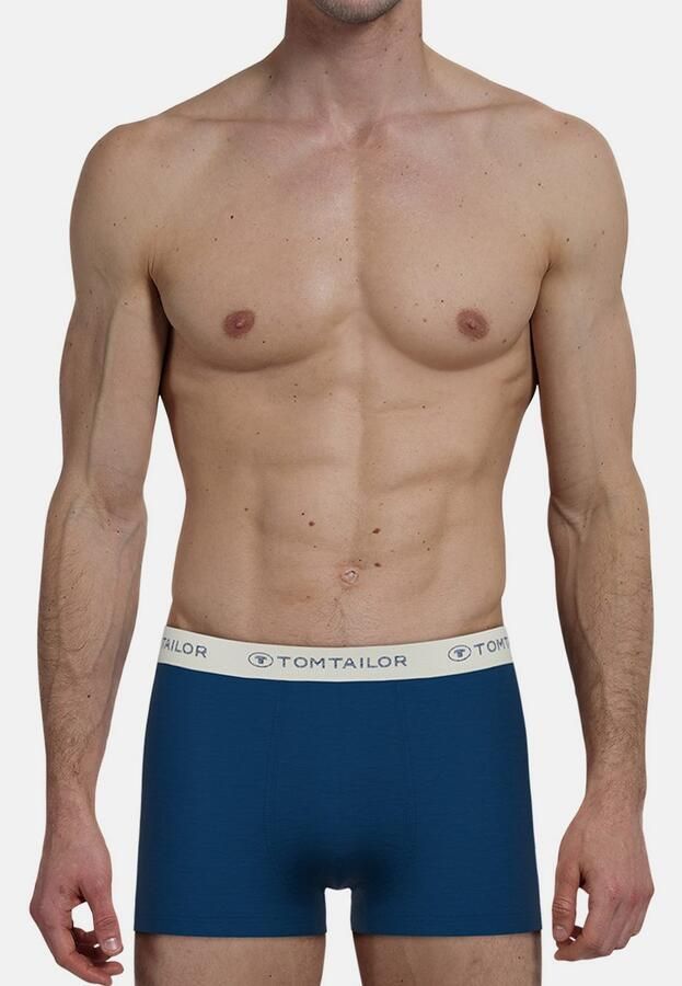 Tom Tailor Boxershort Longford zacht comfortabel smal elastisch logoband katoenmix (Set van 2) - Foto 2