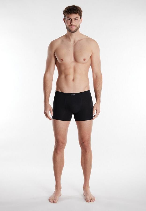 Tom Tailor Boxershort Texas comfortabel basic nauw ademend met logo brede band katoenmix (Set van 4) - Foto 4