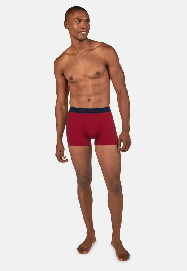 Tom Tailor Boxershort zacht comfortabel smal elastisch ade d logoband katoenmix (Set van 3) - Foto 3