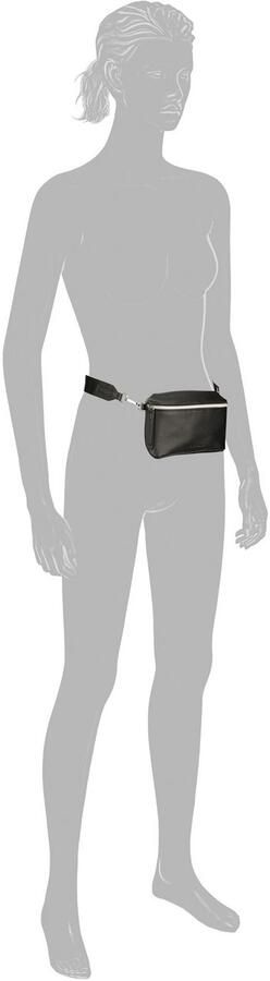 Tom Tailor Buiktasje Orla van zacht generfd kunstleer met perfect passende riem - Foto 4