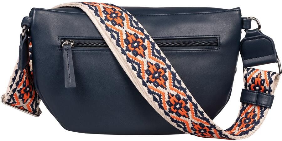 Tom Tailor Buiktasje PALINA van zacht kunstleer met een opvallende schouderriem - Foto 4